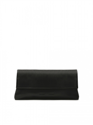 Pochette allungata da portare a mano in colore nero