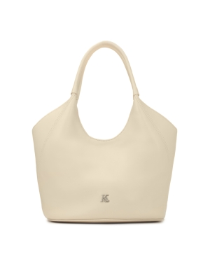 Borsa in pelle con doppio manico