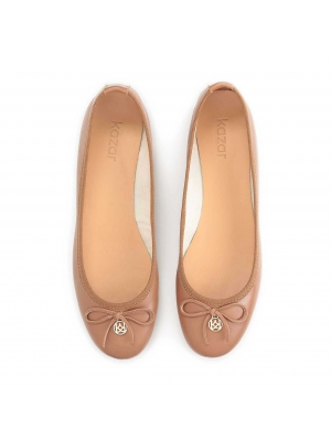 Ballerine Basse Donna Down To Earth - Colore Marrone Bronzo, Tomaia In Pelle, Taglia 41 EU - Calzature Casual Comode - 6