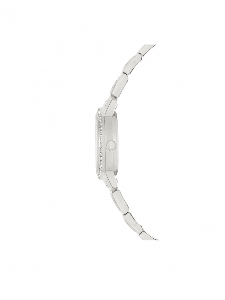 Orologio in argento con bracciale sottile 