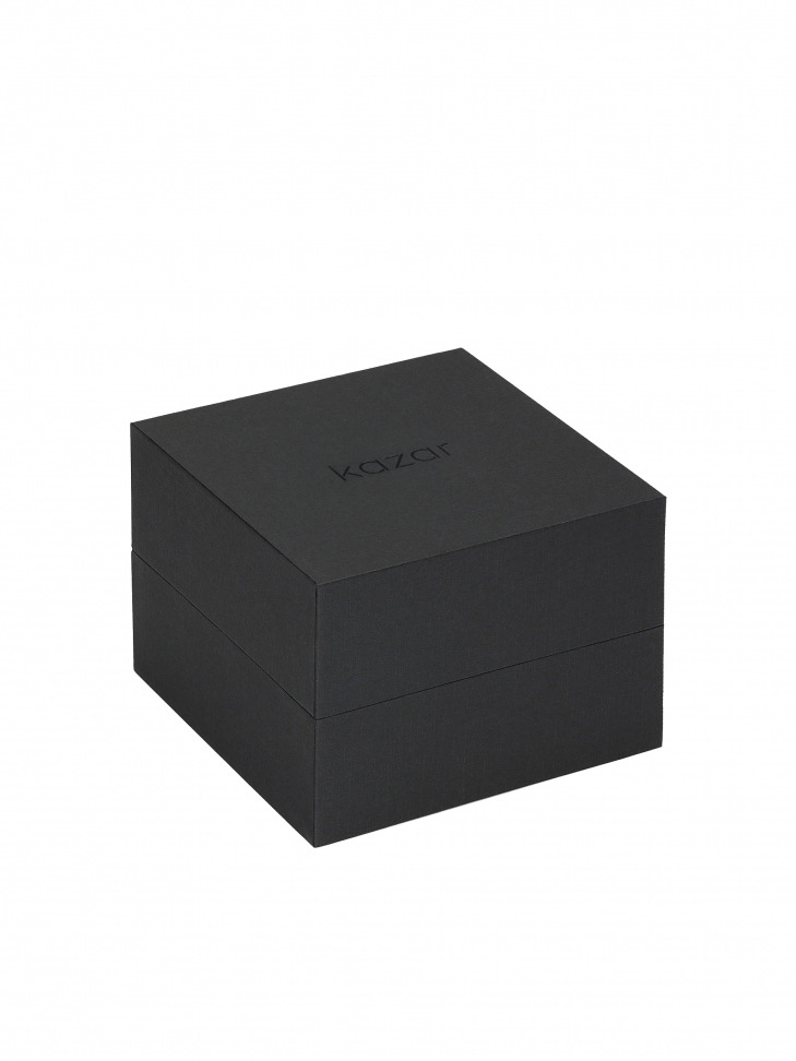 Orologio con bracciale stretto e lunetta dentellata LUXE TOUCH