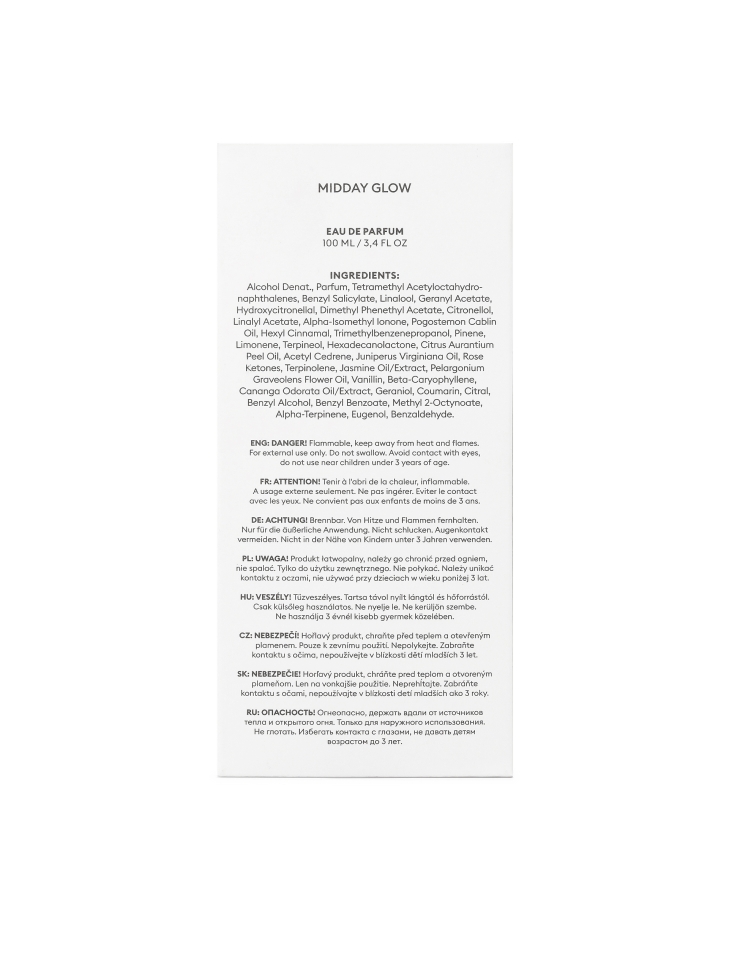 Eau de Parfum donna 100 ml MIDDAY GLOW