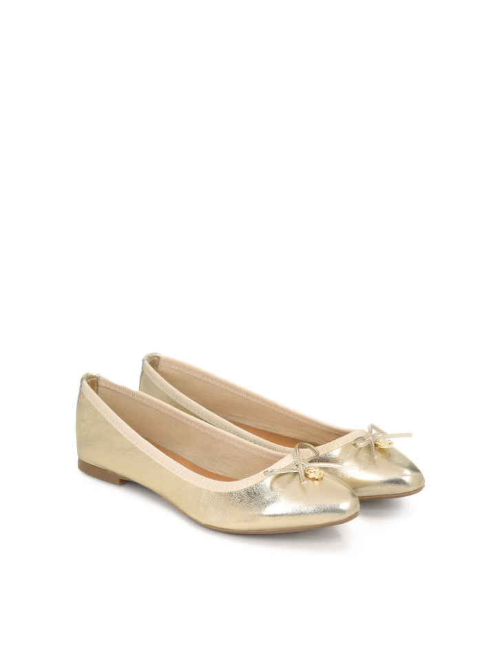 Ballerine dorate da donna DENISE