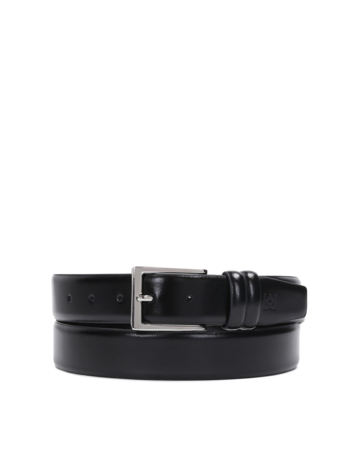 Cintura nera maschile GAUDENTI