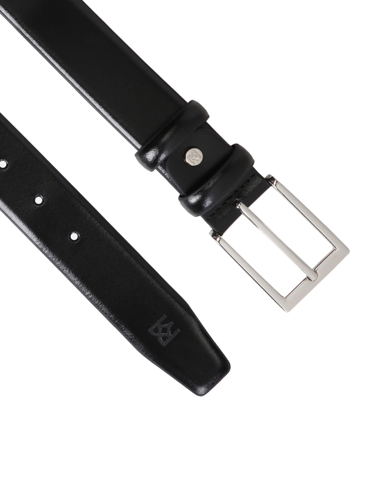 Cintura nera maschile GAUDENTI