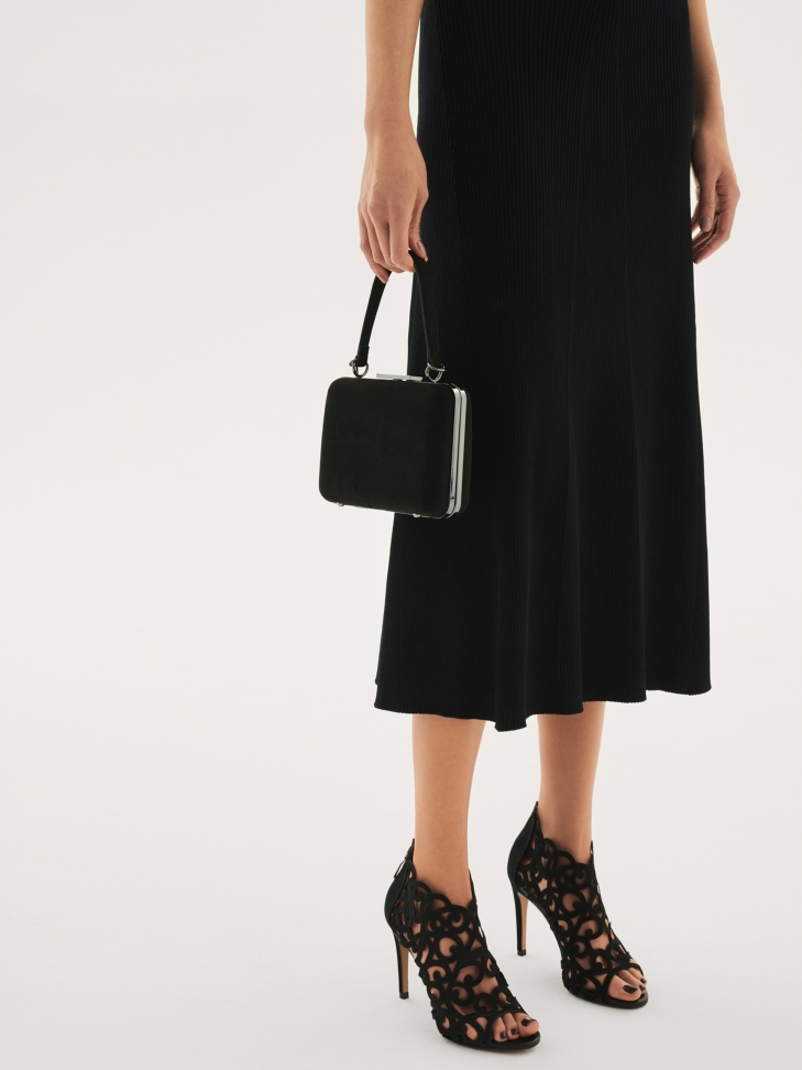 Sandali neri da donna MEGAN