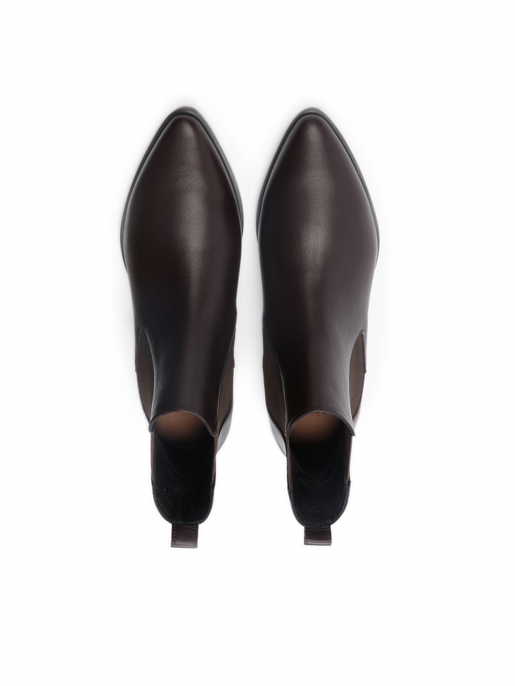 Stivali Chelsea marrone scuro da donna INCA