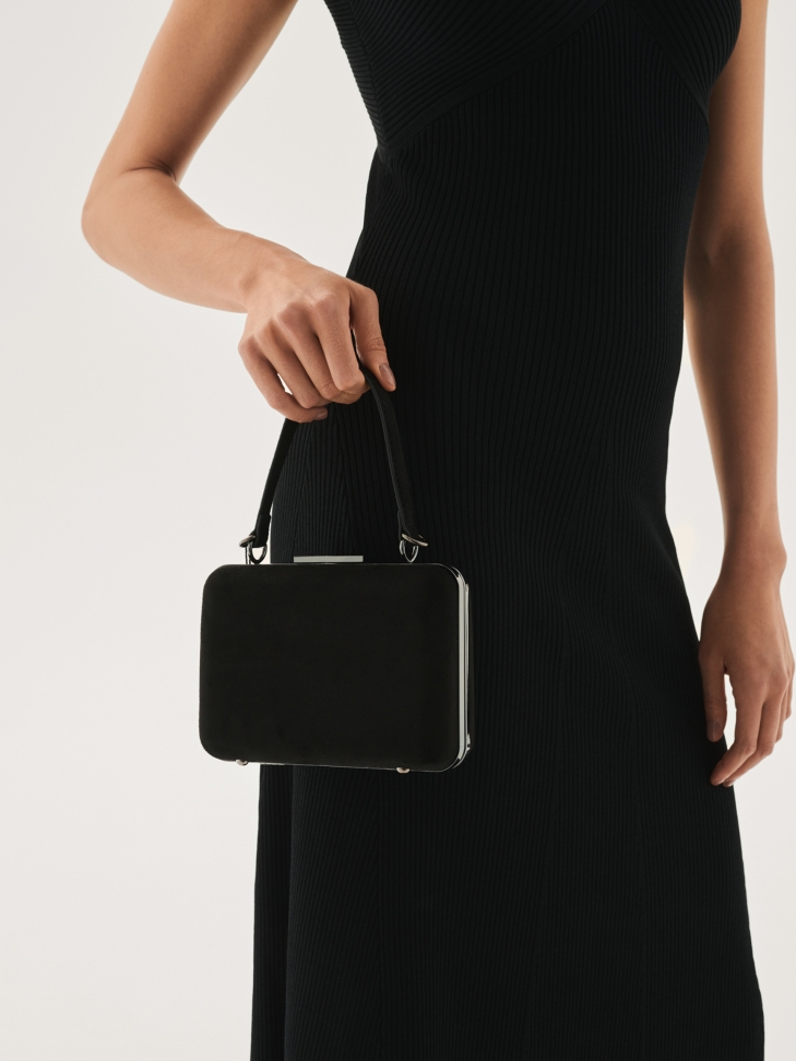 Pochette nera da donna ISET