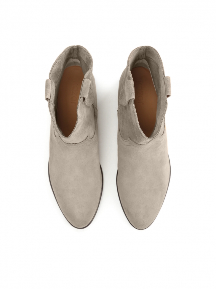 Stivali beige da donna SIMONETTA