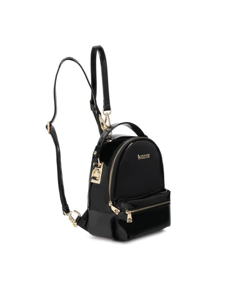 Zaino nero da donna 2 in 1 HEMERA