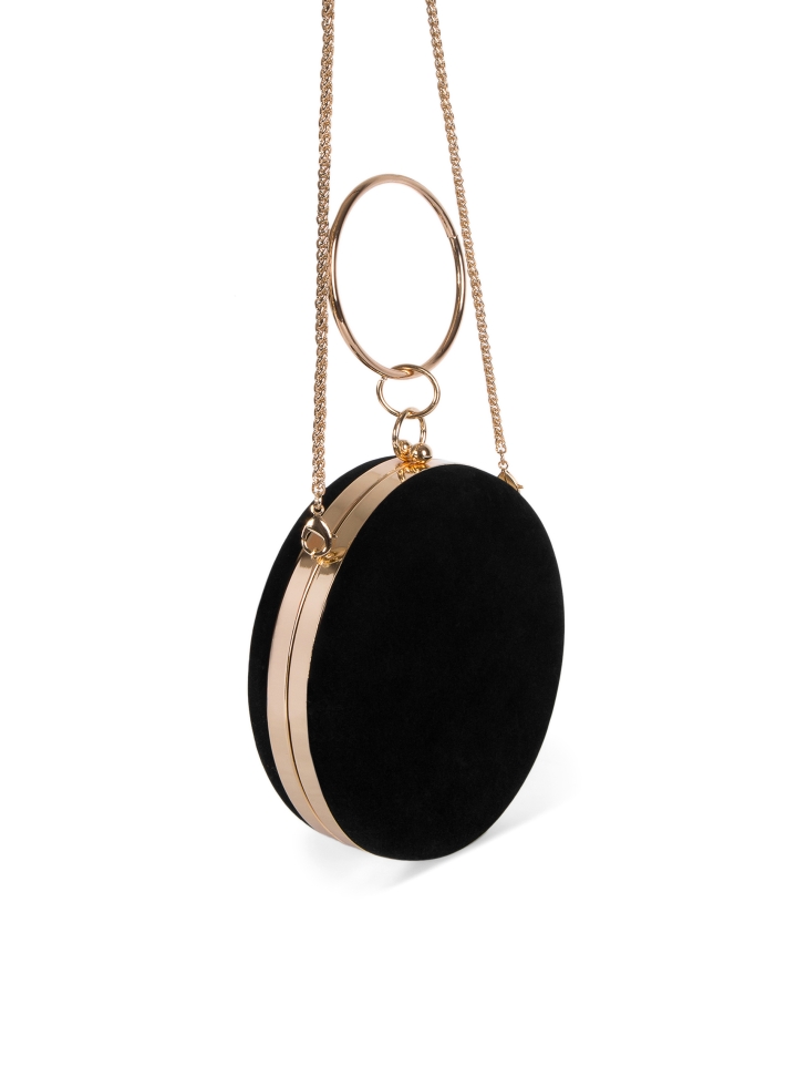 Pochette nera da donna NEGRA