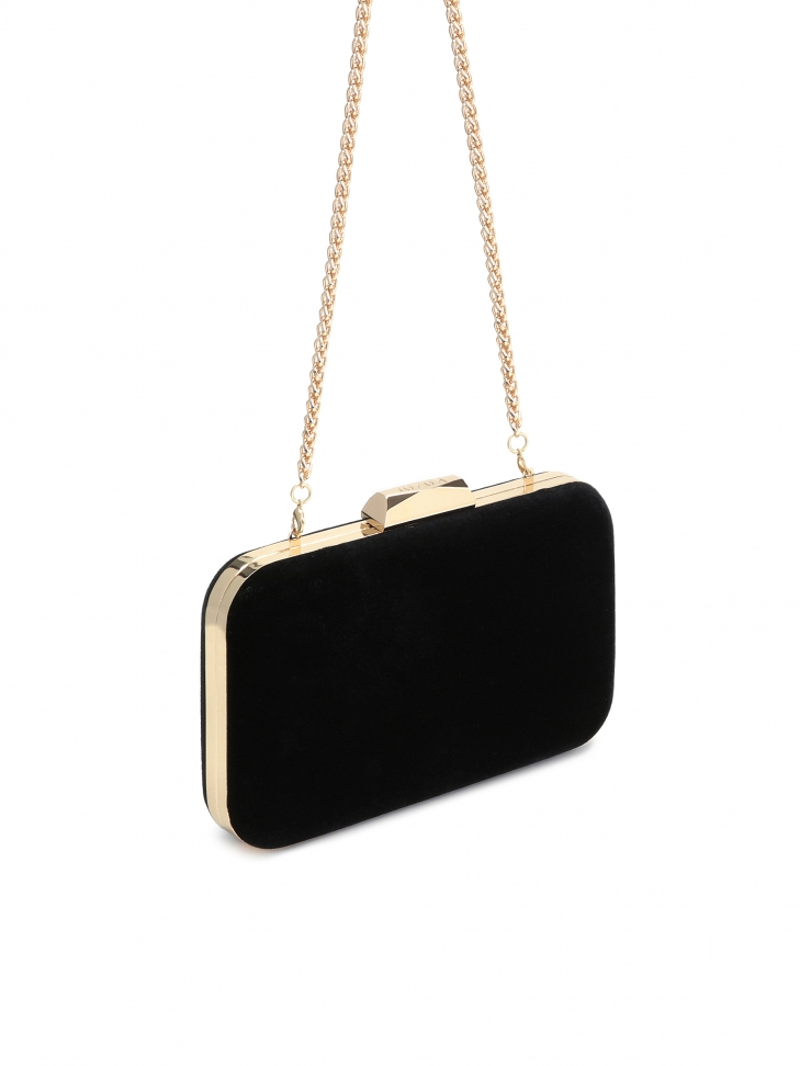 Pochette da sera con catena dorata LOUISE