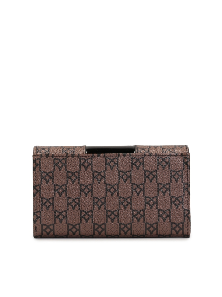 Portafoglio a fantasia decorato in vernice SANTI