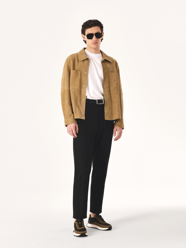 Cintura bifacciale nera da uomo HELDER