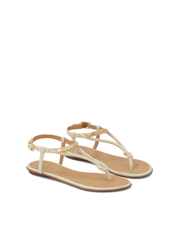 Sandali beige da donna FRIDAY