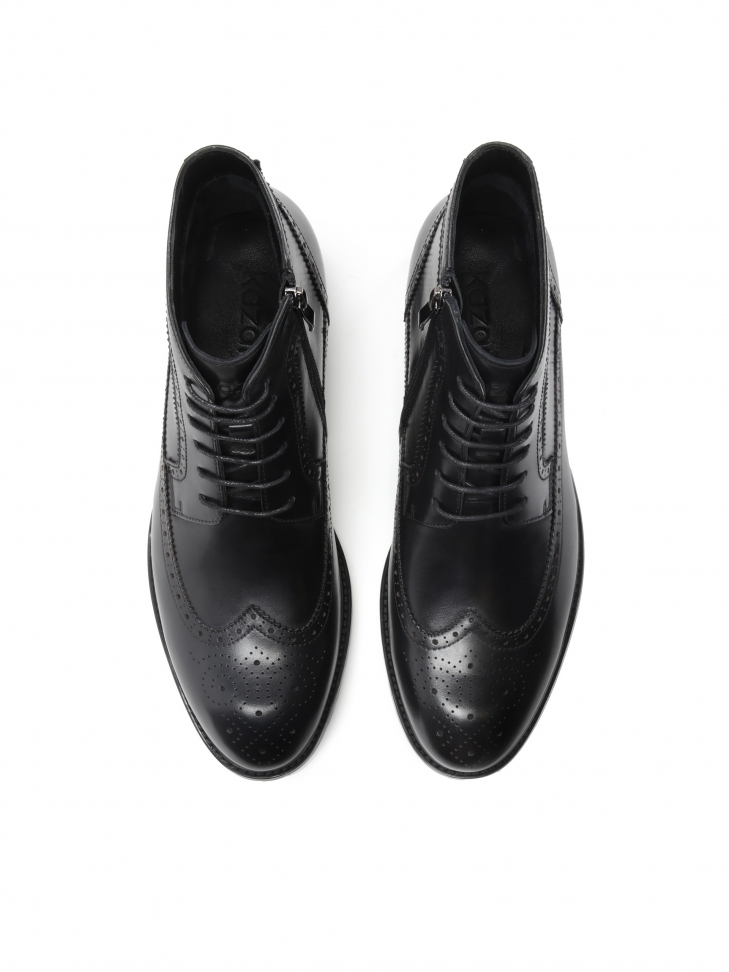 Stivali neri da uomo ATRUS