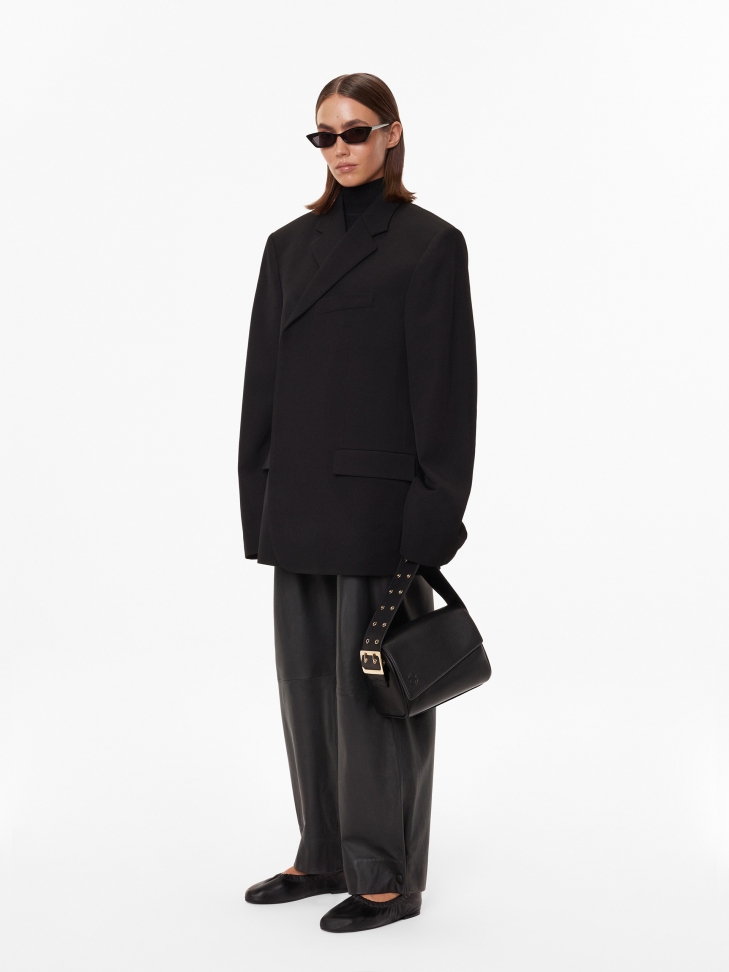 Ballerine nere da donna con elastico MAGALIE