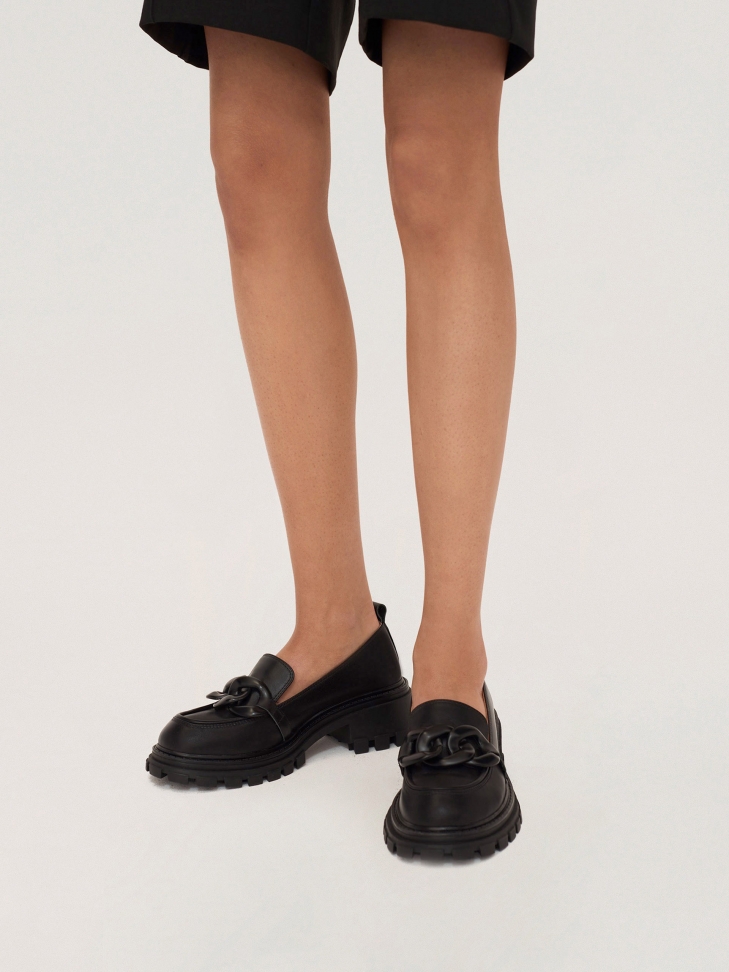 Scarpe slip-on in pelle con suola di tipo pistagna EDER