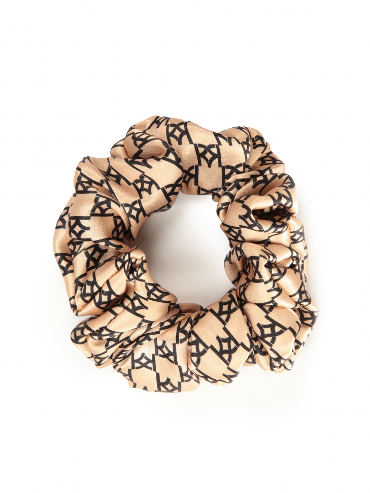 Elastico in raso di seta delicato sui capelli PAPILLON