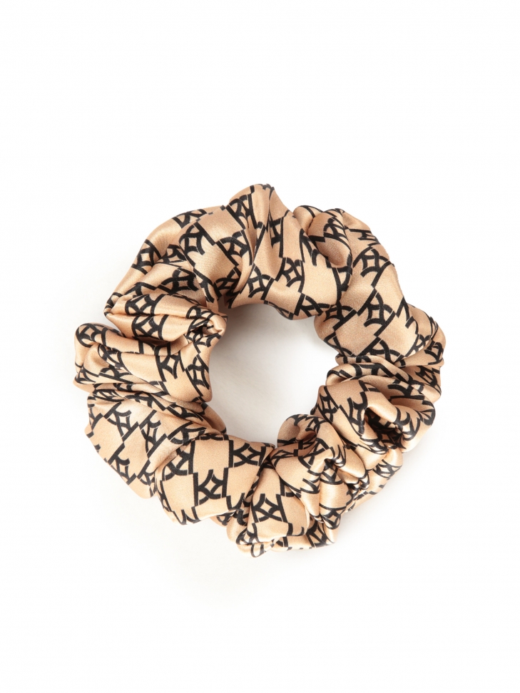 Elastico in raso di seta delicato sui capelli PAPILLON