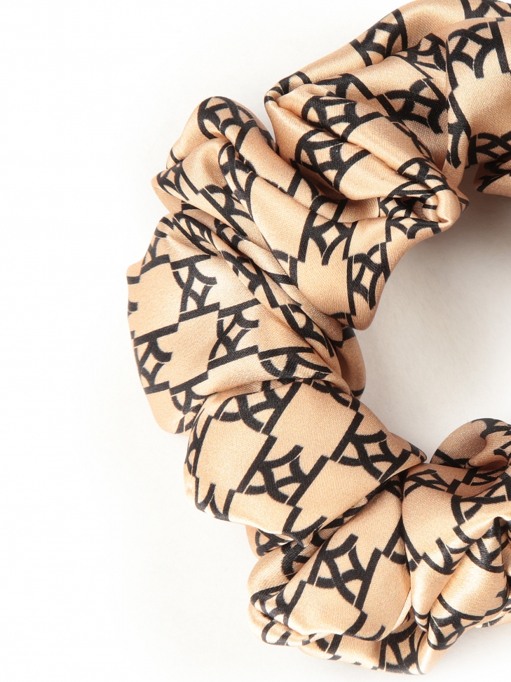 Elastico in raso di seta delicato sui capelli PAPILLON