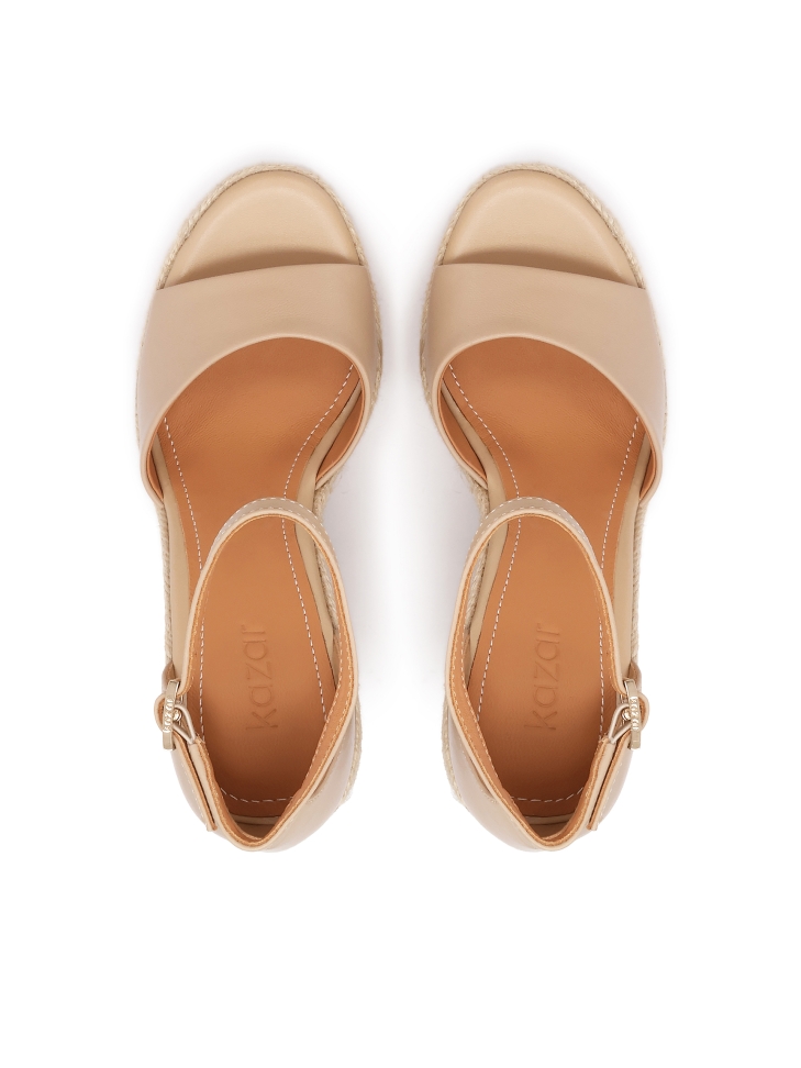 Sandali con zeppa e cordino BELLS