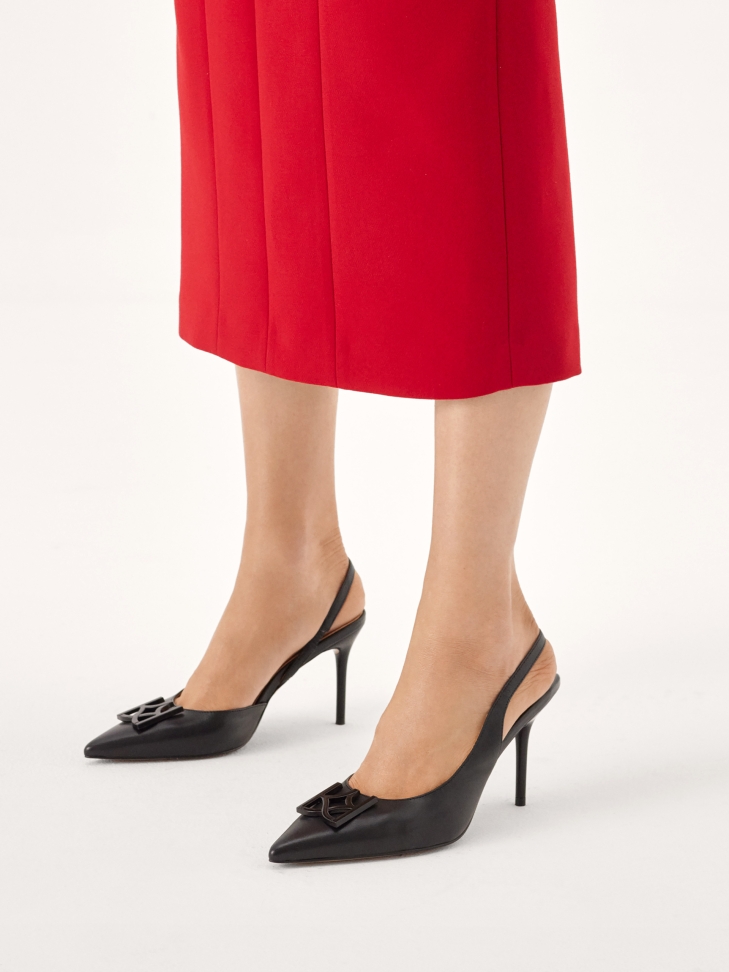 Décolleté con tomaia tagliata BASILIA