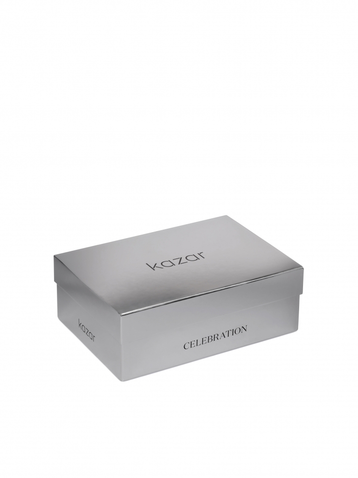 Muli su tacco decorati con cristalli ADORE