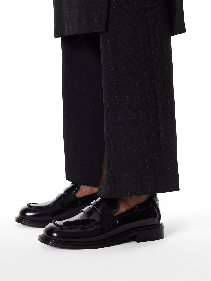 Scarpe in vernice con impunture sul davanti KS MOUND