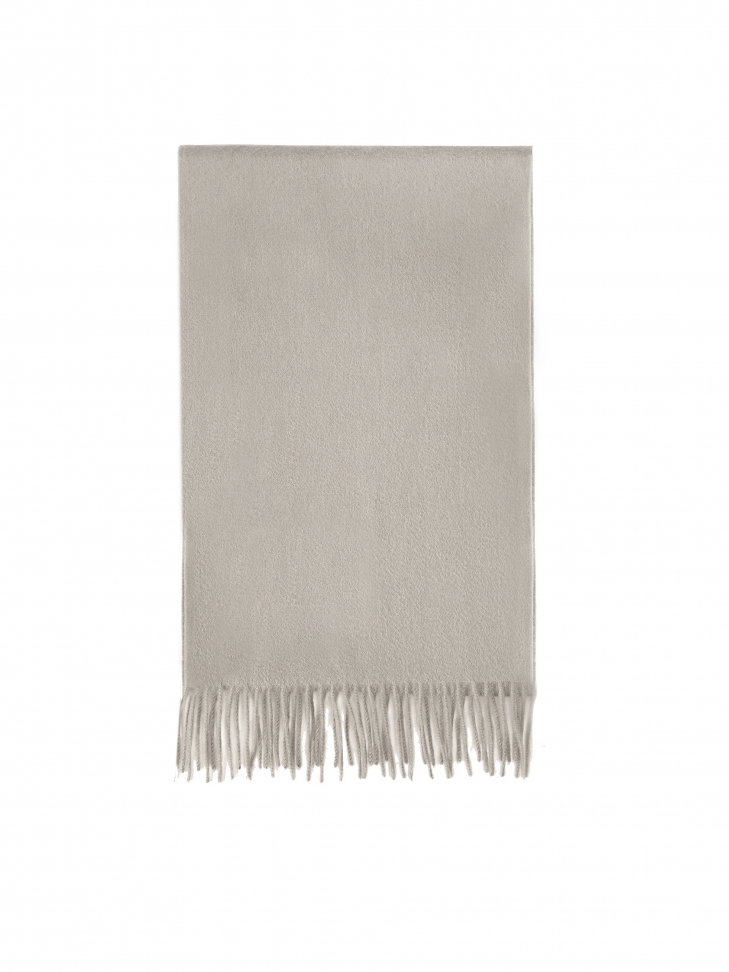 Sciarpa di lusso in cashmere di colore grigio CASHMY