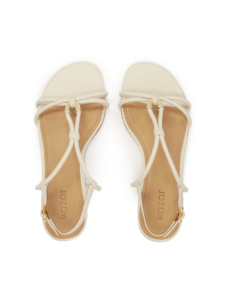 Sandali minimalisti con suola piatta GERI