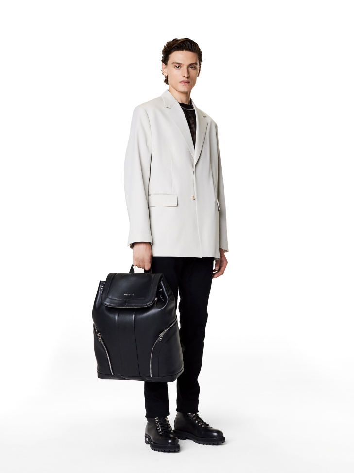 Zaino in pelle con scomparto per laptop BRYDEN