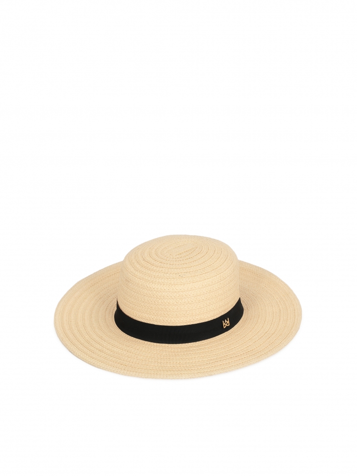 Cappello di paglia con nastro OCEANA