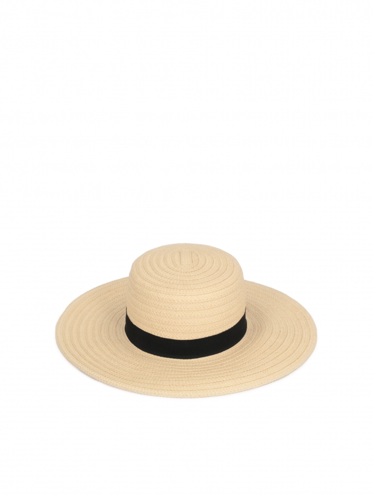 Cappello di paglia con nastro OCEANA