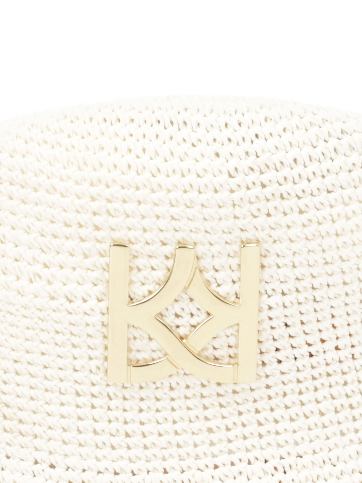 Cappello di paglia color crema LAGUNA