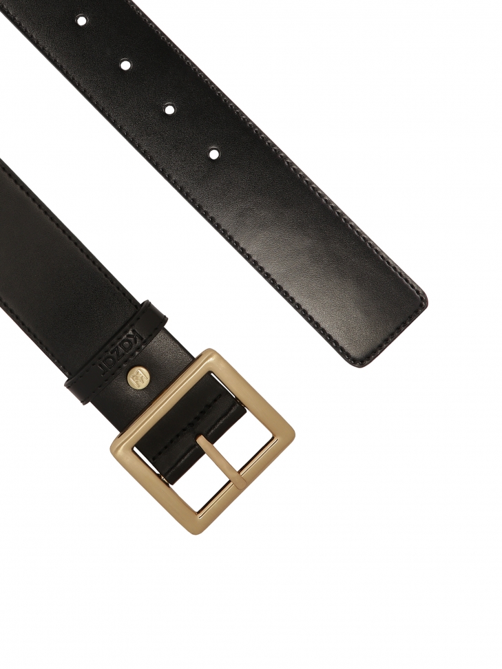 Cintura universale in pelle nera COLLETE