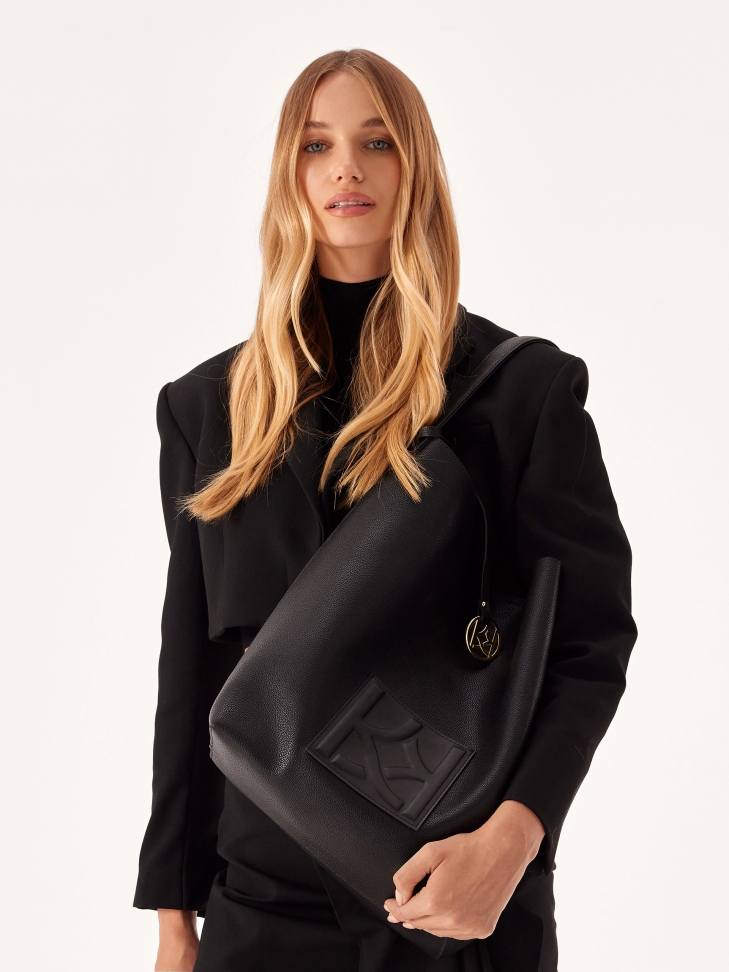 Borsa a tracolla in pelle con interni spaziosi  JERRIAR