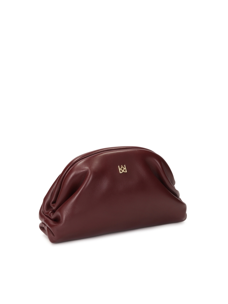 Borsa a marsupio da sera marrone GLOW