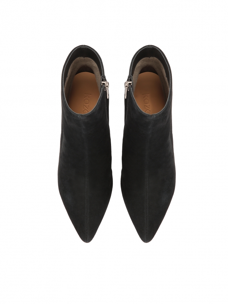 Stivali classici in camoscio nero con tacco a spillo  CALUMET