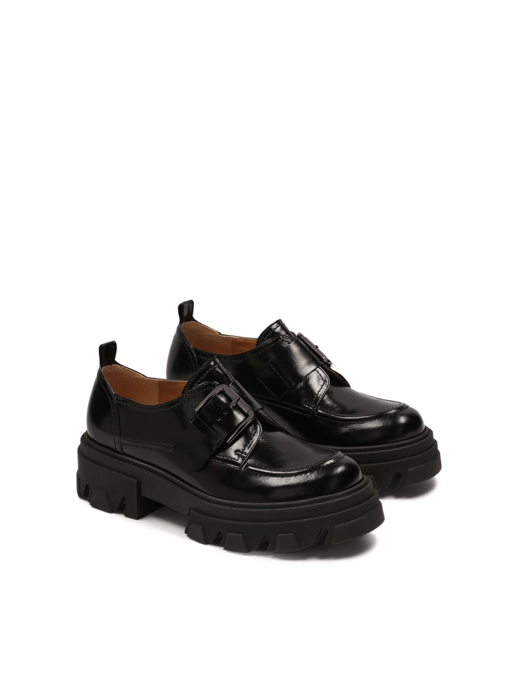 Scarpe in pelle con fibbia sulla suola con protezione EAST