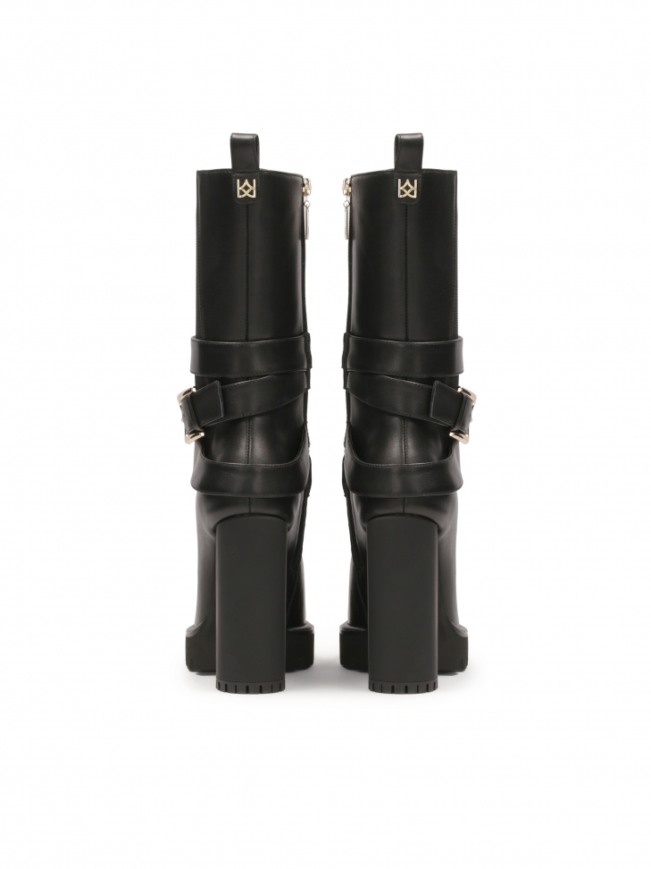 Stivali alti con plateau MORENA