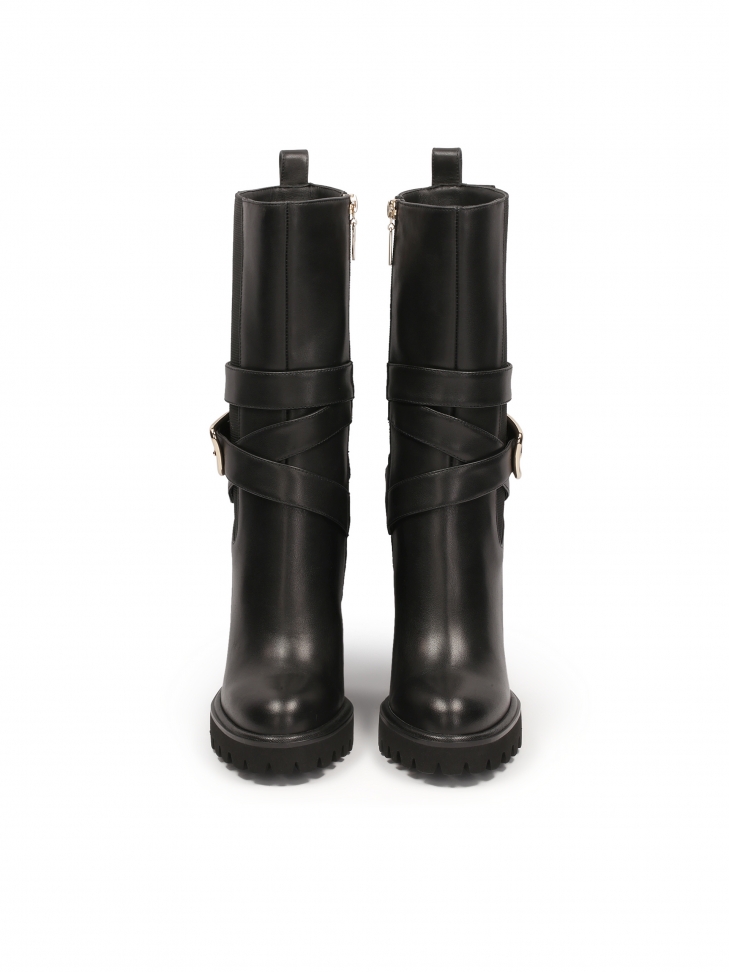 Stivali alti con plateau MORENA