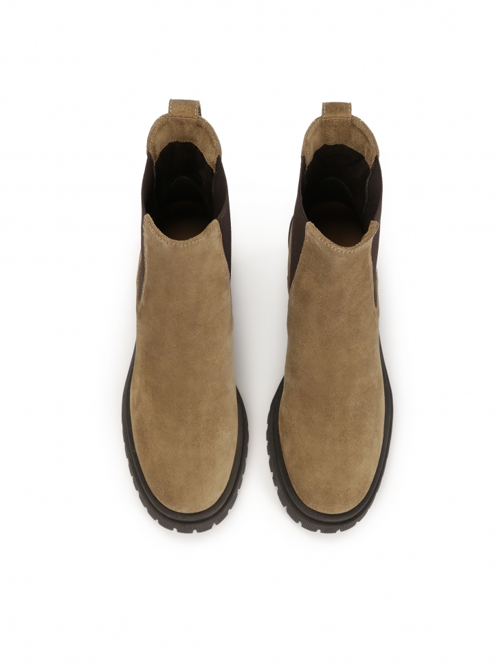 Stivali in pelle scamosciata in stile casual AYLIN