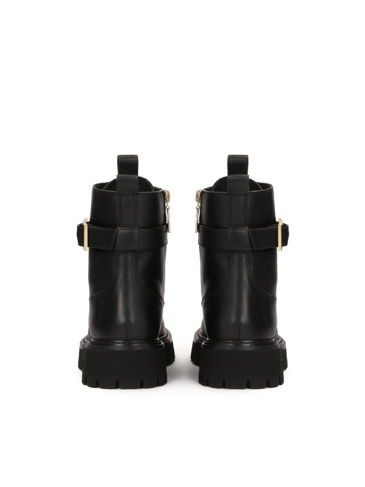 Stivali neri con suola calpestabile KELYN