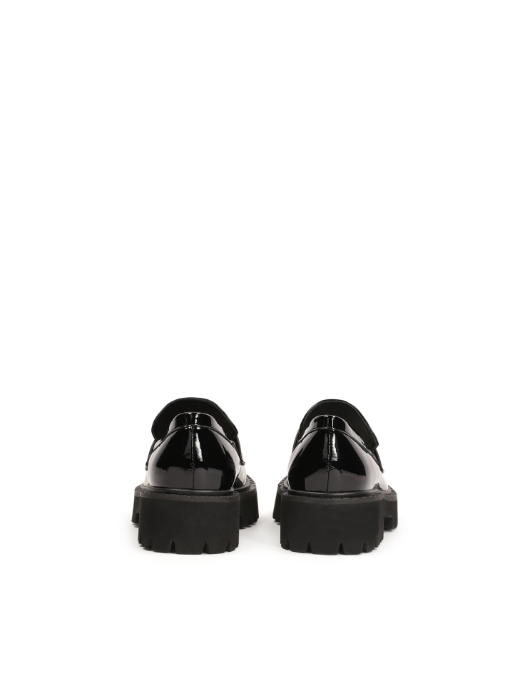 Scarpe in vernice con suola a binario ESSEN