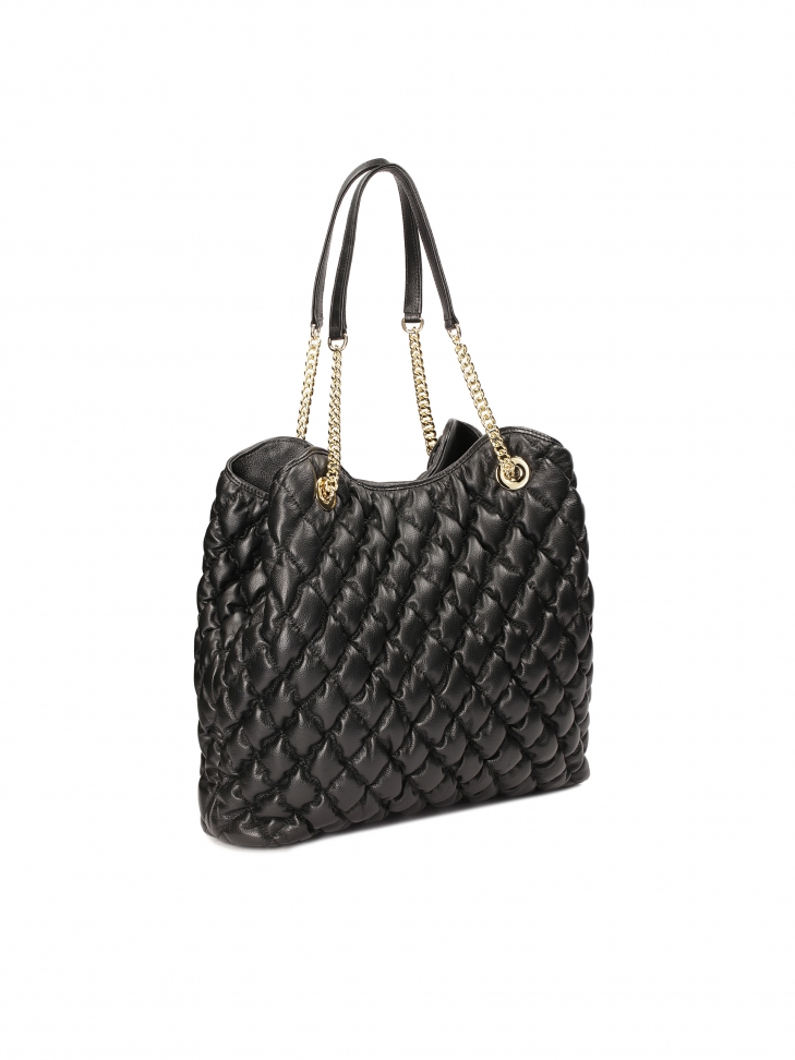 Grande borsa trapuntata con manici a spalla  EVELA