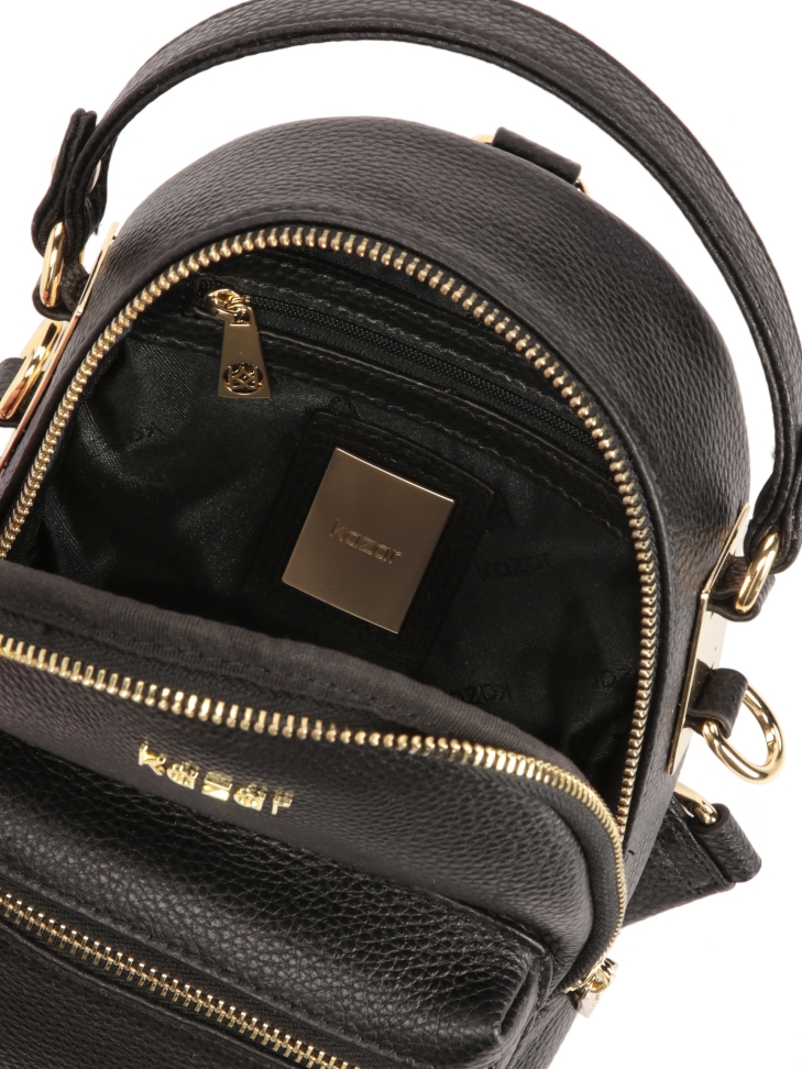 Zaino nero piccolo 2in1 HEMERA S