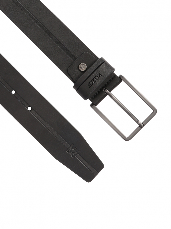 Cintura nera decorata con fibbia opaca MATTHEUSS