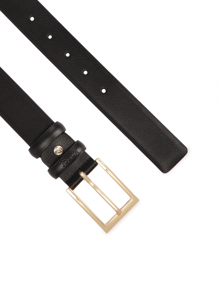 Cintura classica stretta con fibbia dorata  HARDIN