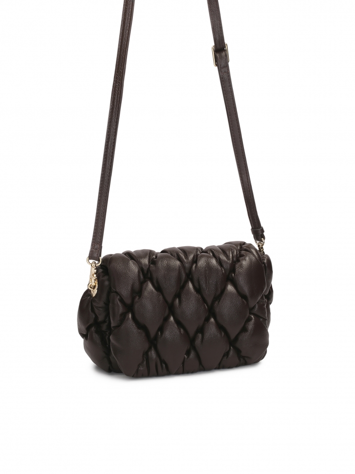 Borsa a volume in morbida pelle QUEEN